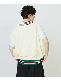 【FRAPBOIS PARK】ニットベスト 詳細画像 チャコールグレー 2