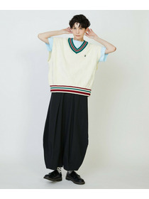 【FRAPBOIS PARK】ニットベスト 詳細画像 チャコールグレー 7