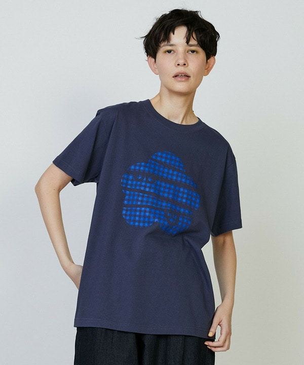 ギンガムパーキー Tシャツ 詳細画像 ネイビー 1