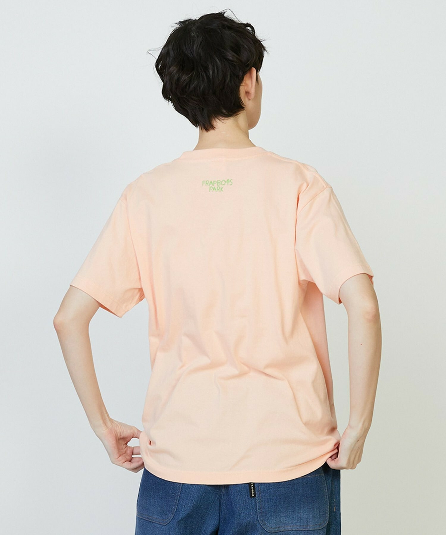 【FRAPBOIS PARK】ギンガムパーキー Tシャツ 詳細画像 ネイビー 9
