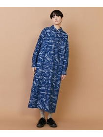 【FRAPBOIS】プラージュデニム ワンピース 詳細画像 ブルー 13