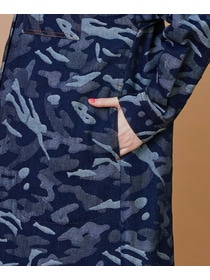 【FRAPBOIS】プラージュデニム ワンピース 詳細画像 ブルー 3