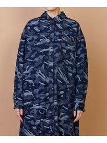 【FRAPBOIS】プラージュデニム ワンピース 詳細画像 ブルー 4