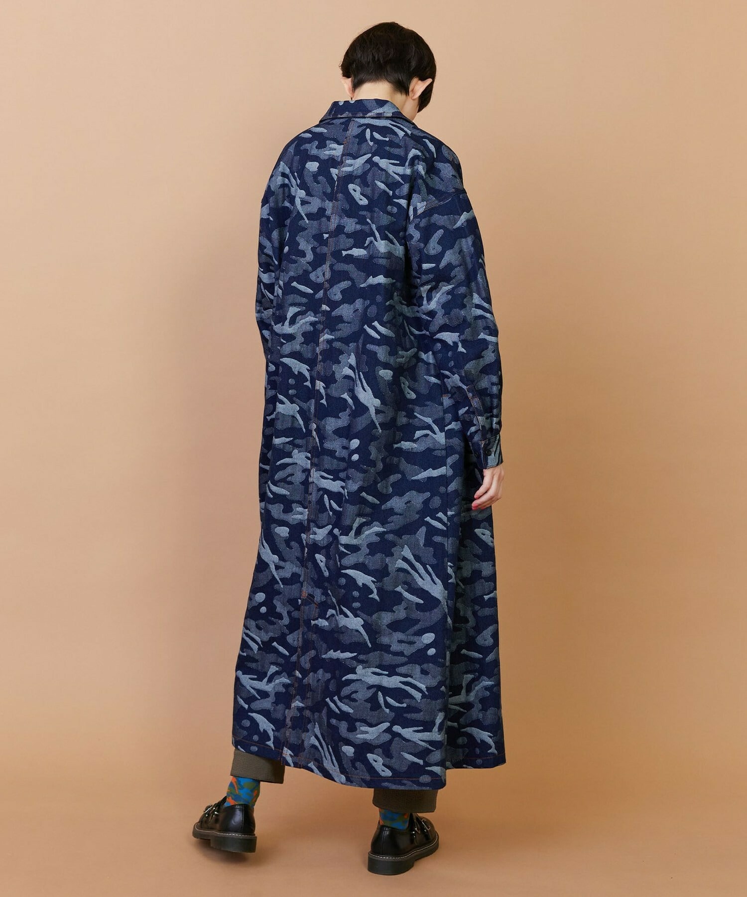 【FRAPBOIS】プラージュデニム ワンピース 詳細画像 ブルー 2