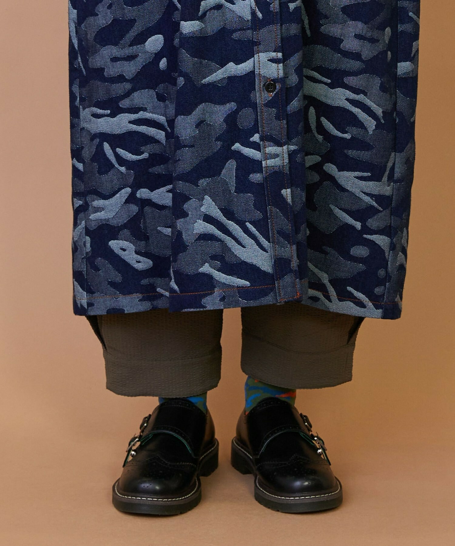 【FRAPBOIS】プラージュデニム ワンピース 詳細画像 ブルー 5