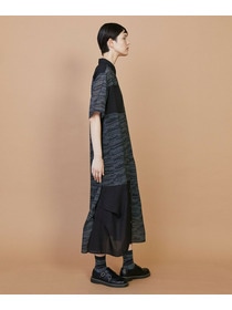 【FRAPBOIS】サンディーウェーブ ワンピース 詳細画像 ブラック 12