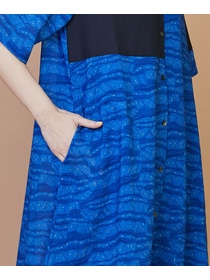 【FRAPBOIS】サンディーウェーブ ワンピース 詳細画像 ブラック 3