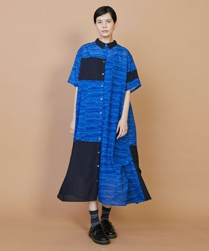 【FRAPBOIS】サンディーウェーブ ワンピース 詳細画像 ネイビー 1