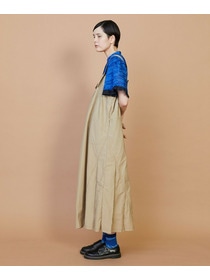 【FRAPBOIS】ペーパータイプ ジャンパースカート 詳細画像 ブラック 1