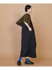 【FRAPBOIS】ペーパータイプ ジャンパースカート 詳細画像 ブラック 12