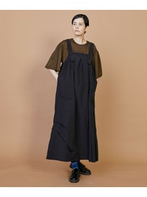 【FRAPBOIS】ペーパータイプ ジャンパースカート 詳細画像 ブラック 15