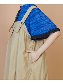 【FRAPBOIS】ペーパータイプ ジャンパースカート 詳細画像 ブラック 4