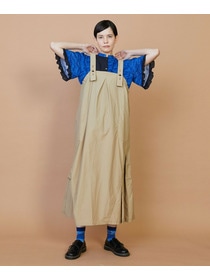 【FRAPBOIS】ペーパータイプ ジャンパースカート 詳細画像 ブラック 5