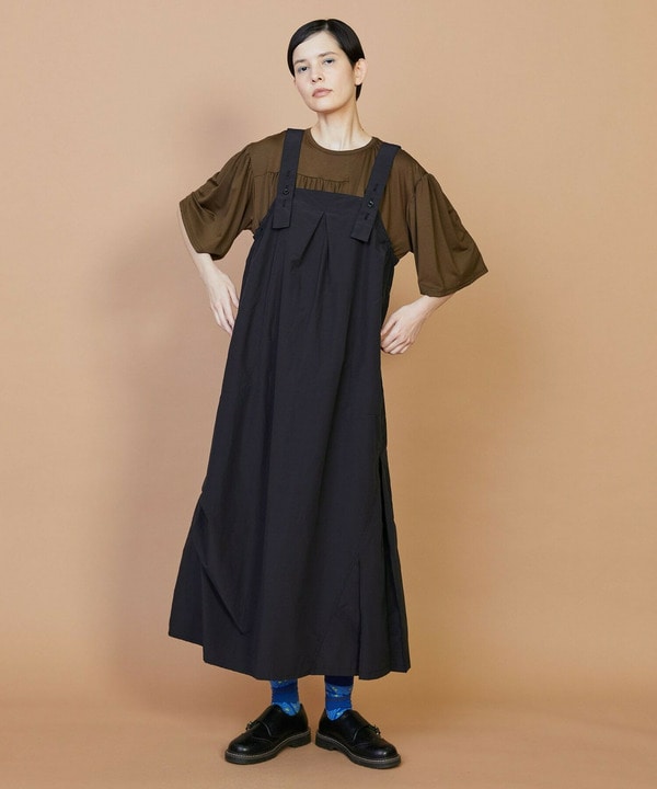 ペーパータイプ ジャンパースカート 詳細画像 ブラック 1