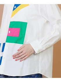 【FRAPBOIS】フラッグシャツ 詳細画像 ブラック 4