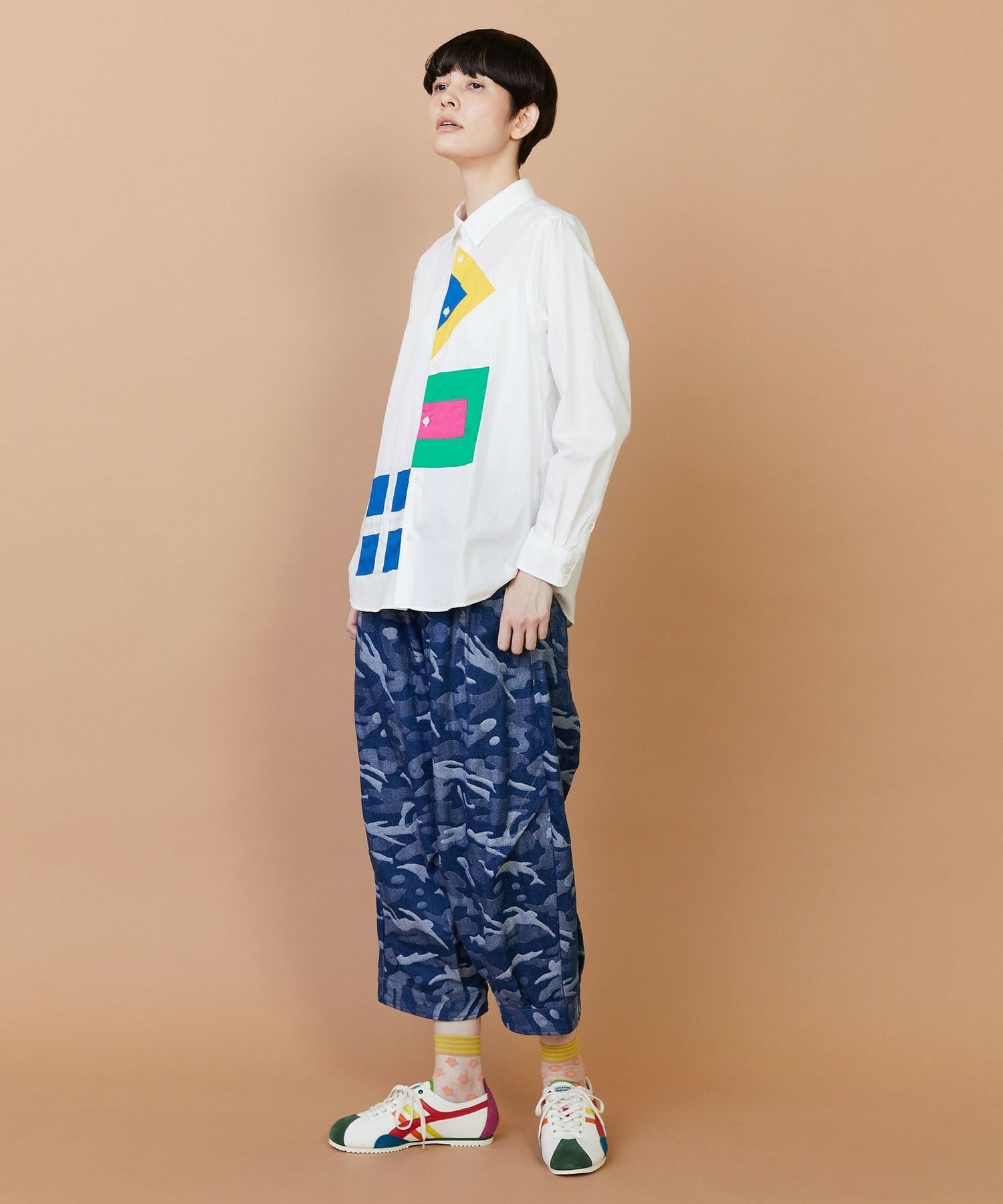 【FRAPBOIS】フラッグシャツ 詳細画像 ブラック 7