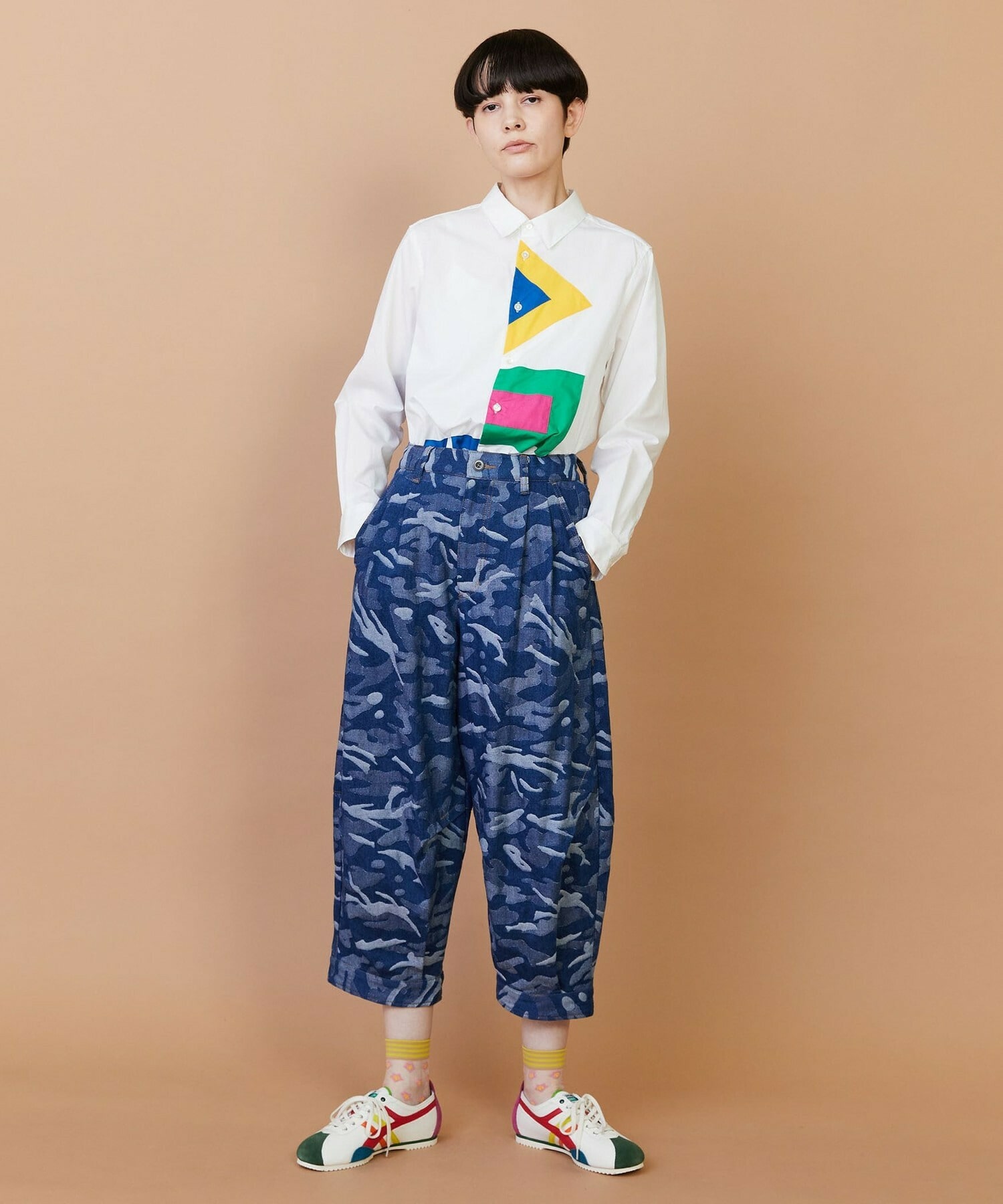 【FRAPBOIS】フラッグシャツ 詳細画像 ブラック 9