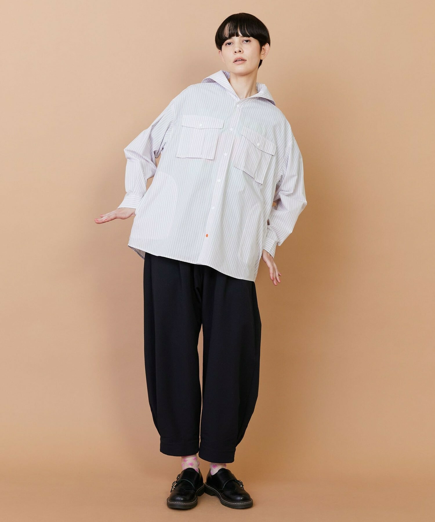 【FRAPBOIS】セラーシャツ 詳細画像 ピンク 14