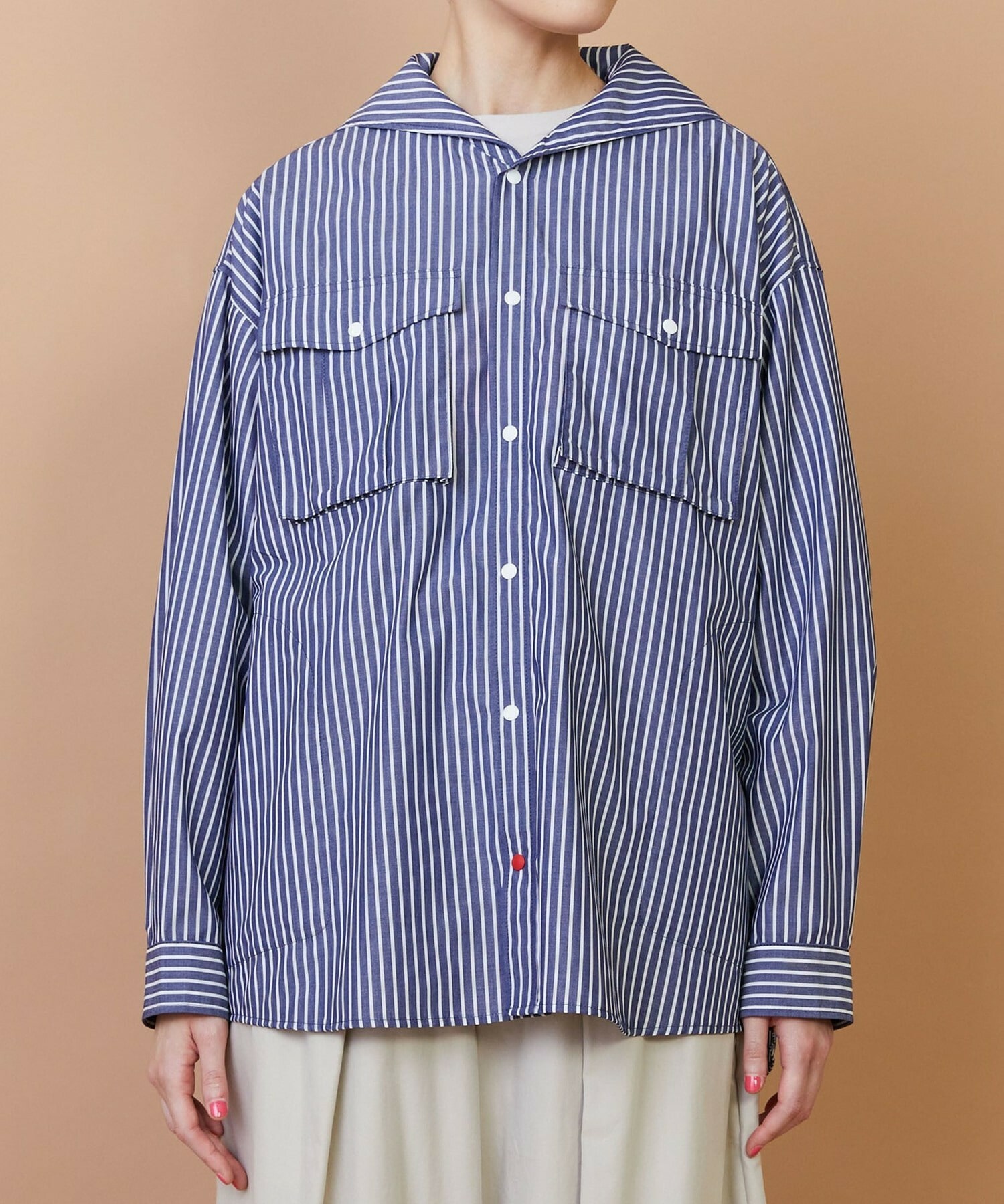 【FRAPBOIS】セラーシャツ 詳細画像 ピンク 4