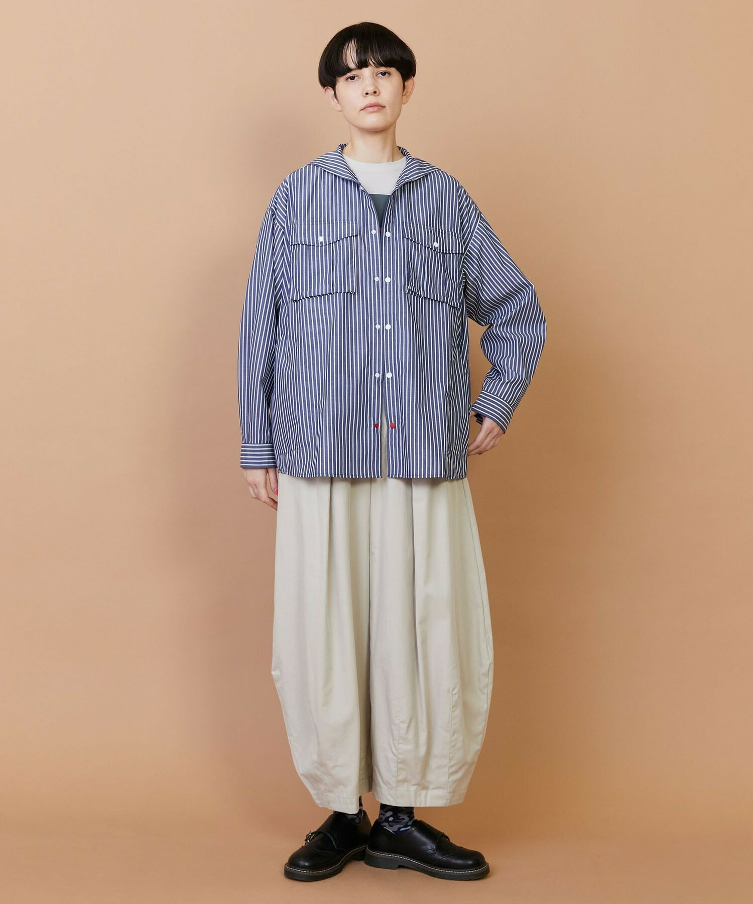 【FRAPBOIS】セラーシャツ 詳細画像 ピンク 5