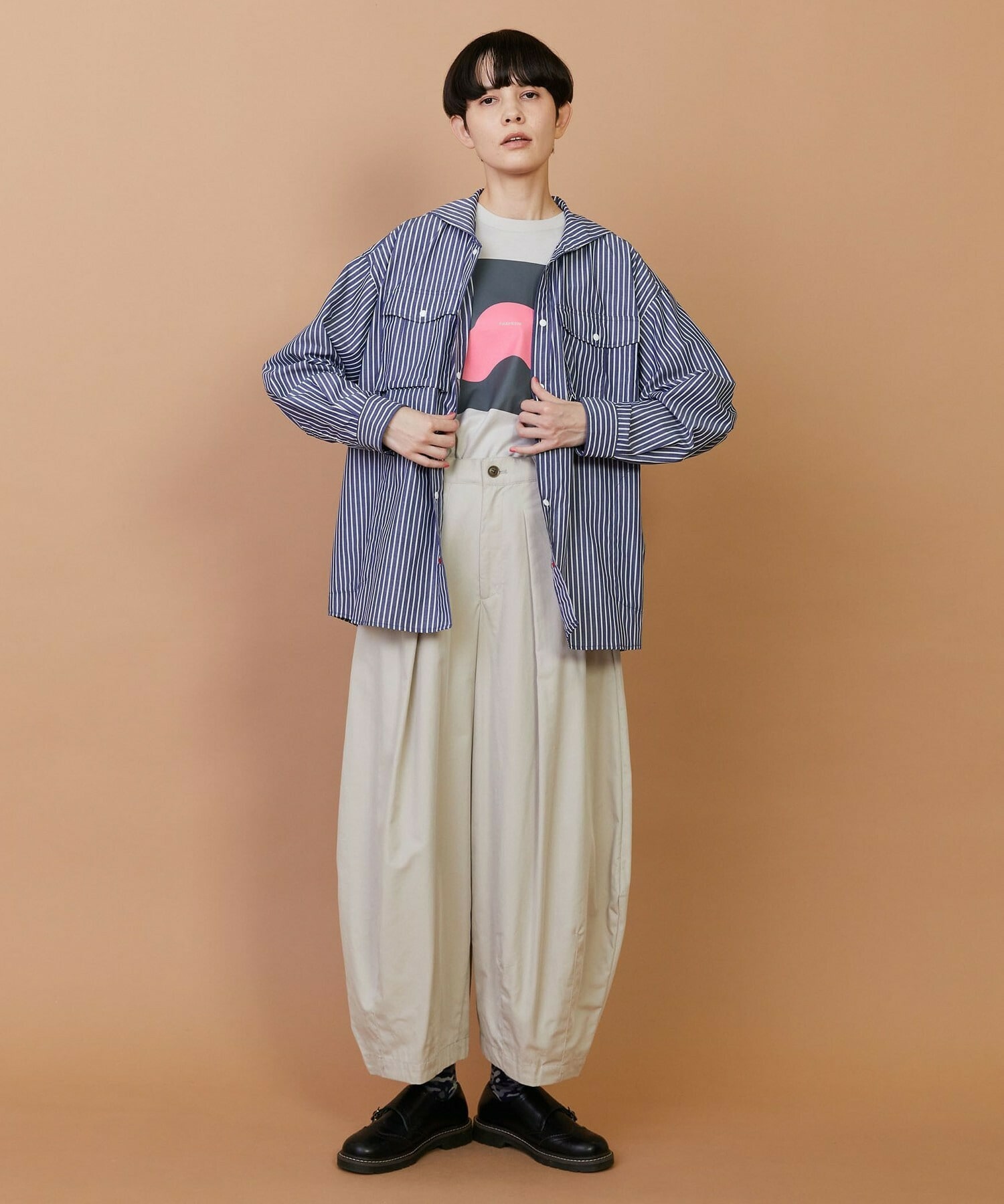 【FRAPBOIS】セラーシャツ 詳細画像 ピンク 7