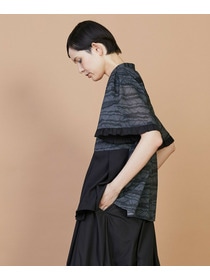 【FRAPBOIS】サンディーウェーブ ブラウス 詳細画像 ブラック 10