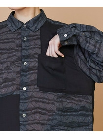 【FRAPBOIS】サンディーウェーブ シャツ 詳細画像 ネイビー 5