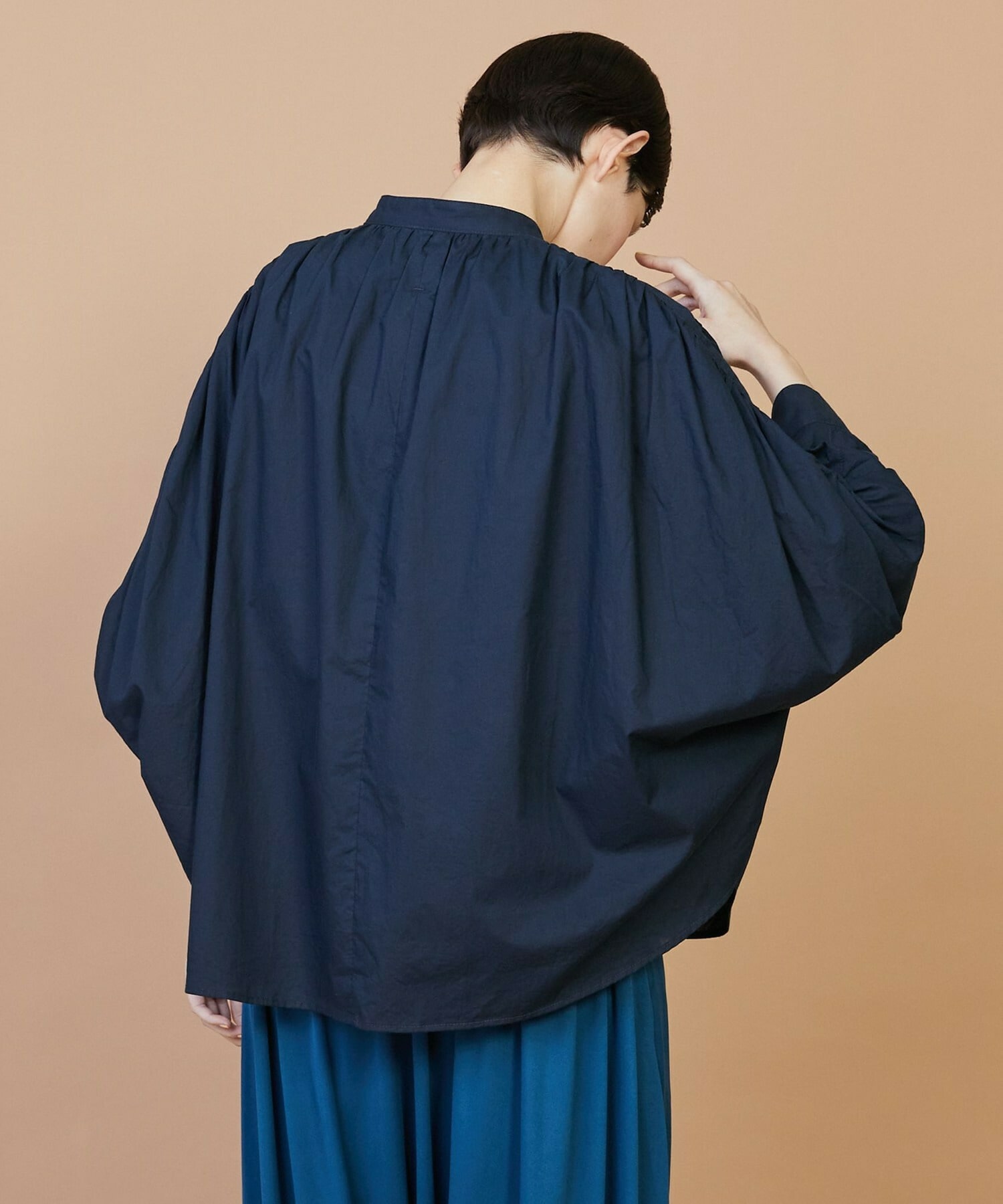 【FRAPBOIS】ドルマンローン ブラウス 詳細画像 ネイビー 13