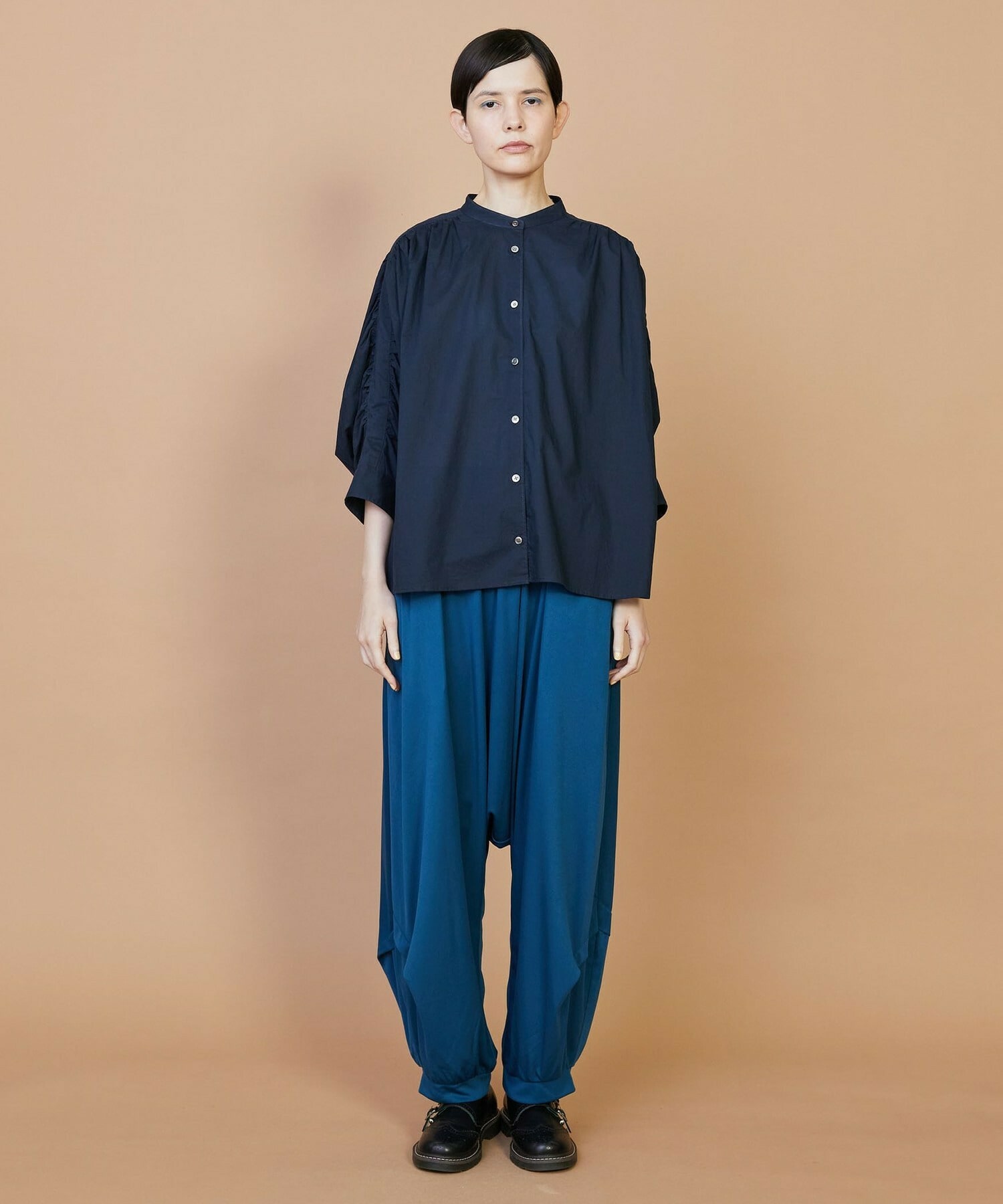 【FRAPBOIS】ドルマンローン ブラウス 詳細画像 ネイビー 15