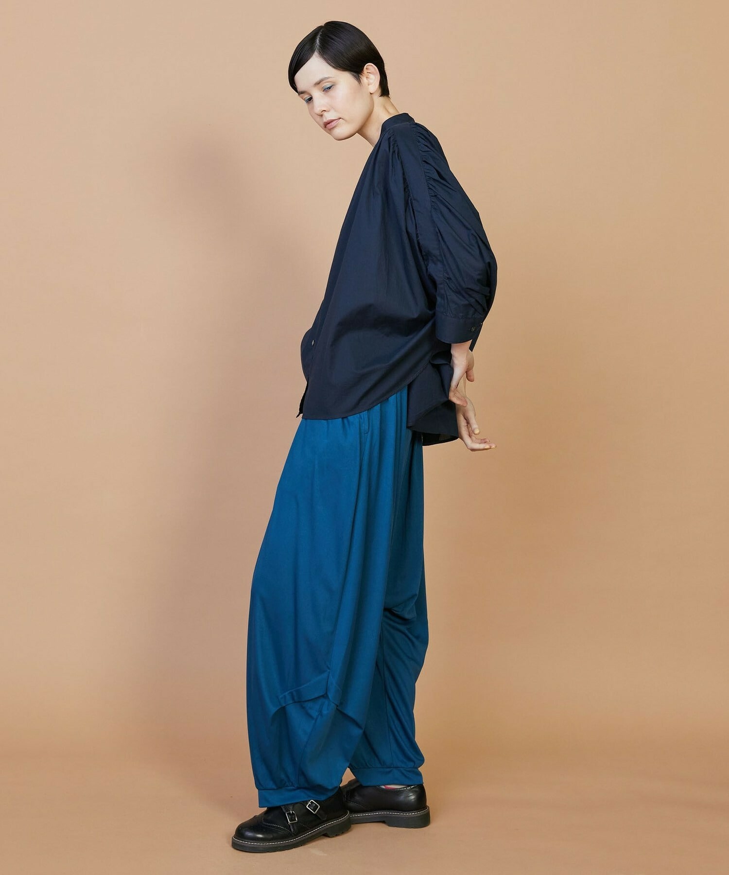 【FRAPBOIS】ドルマンローン ブラウス 詳細画像 ネイビー 17