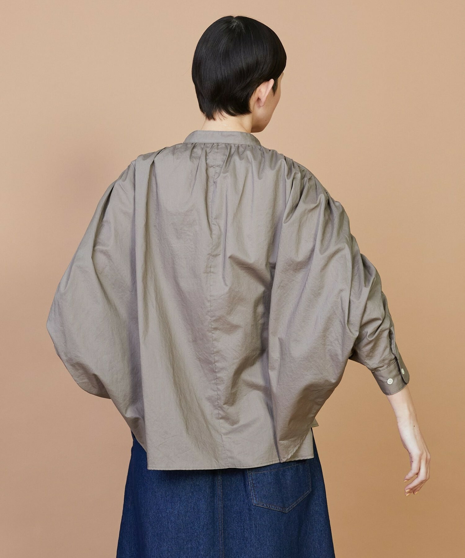 【FRAPBOIS】ドルマンローン ブラウス 詳細画像 ネイビー 2