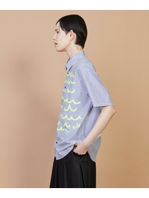 【FRAPBOIS】ウェーピーシャツ 詳細画像 ブルー 11