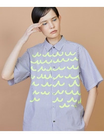 【FRAPBOIS】ウェーピーシャツ 詳細画像 ブルー 18