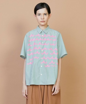 【FRAPBOIS】ウェーピーシャツ 詳細画像 グリーン 1