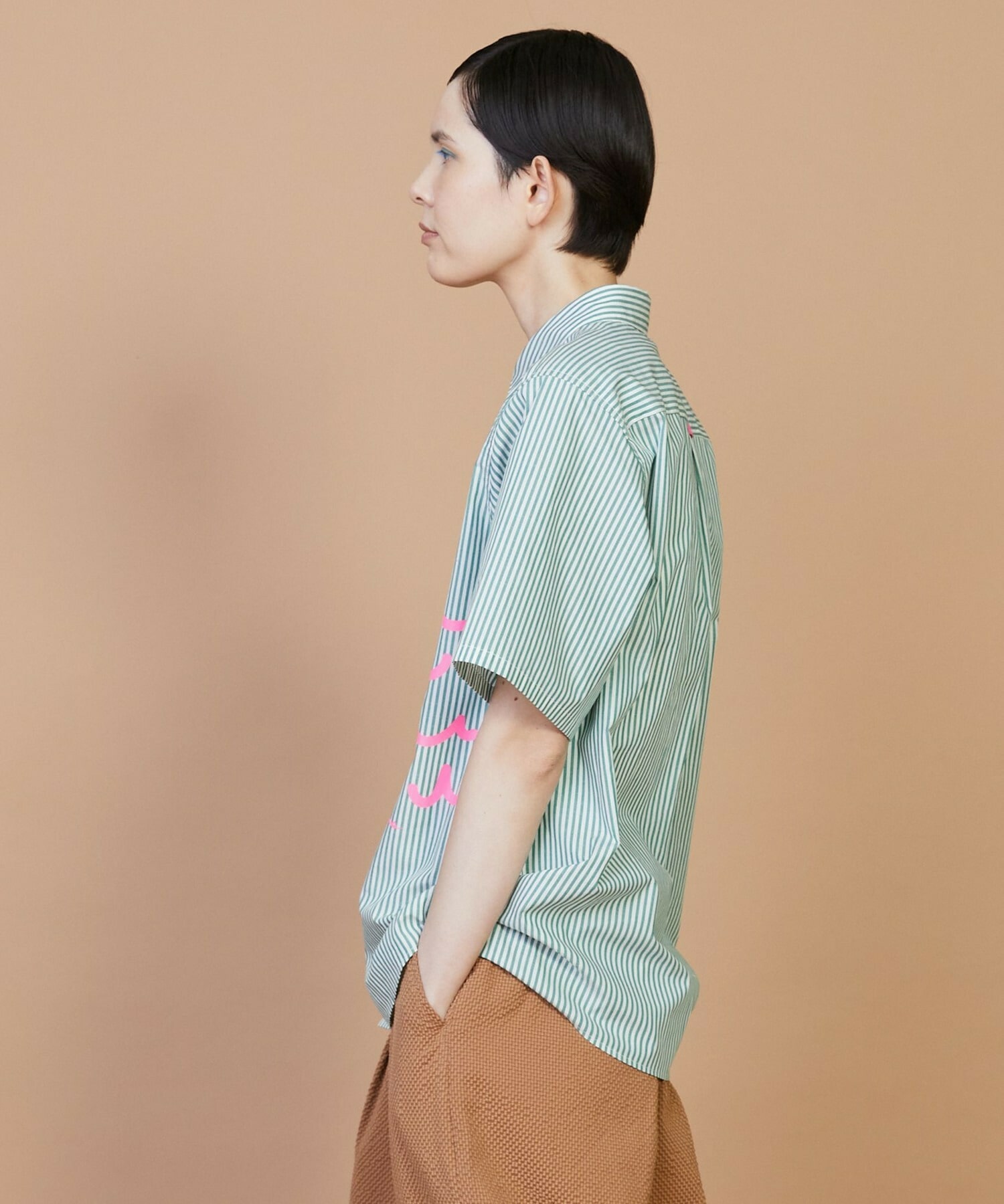 【FRAPBOIS】ウェーピーシャツ 詳細画像 ブルー 1