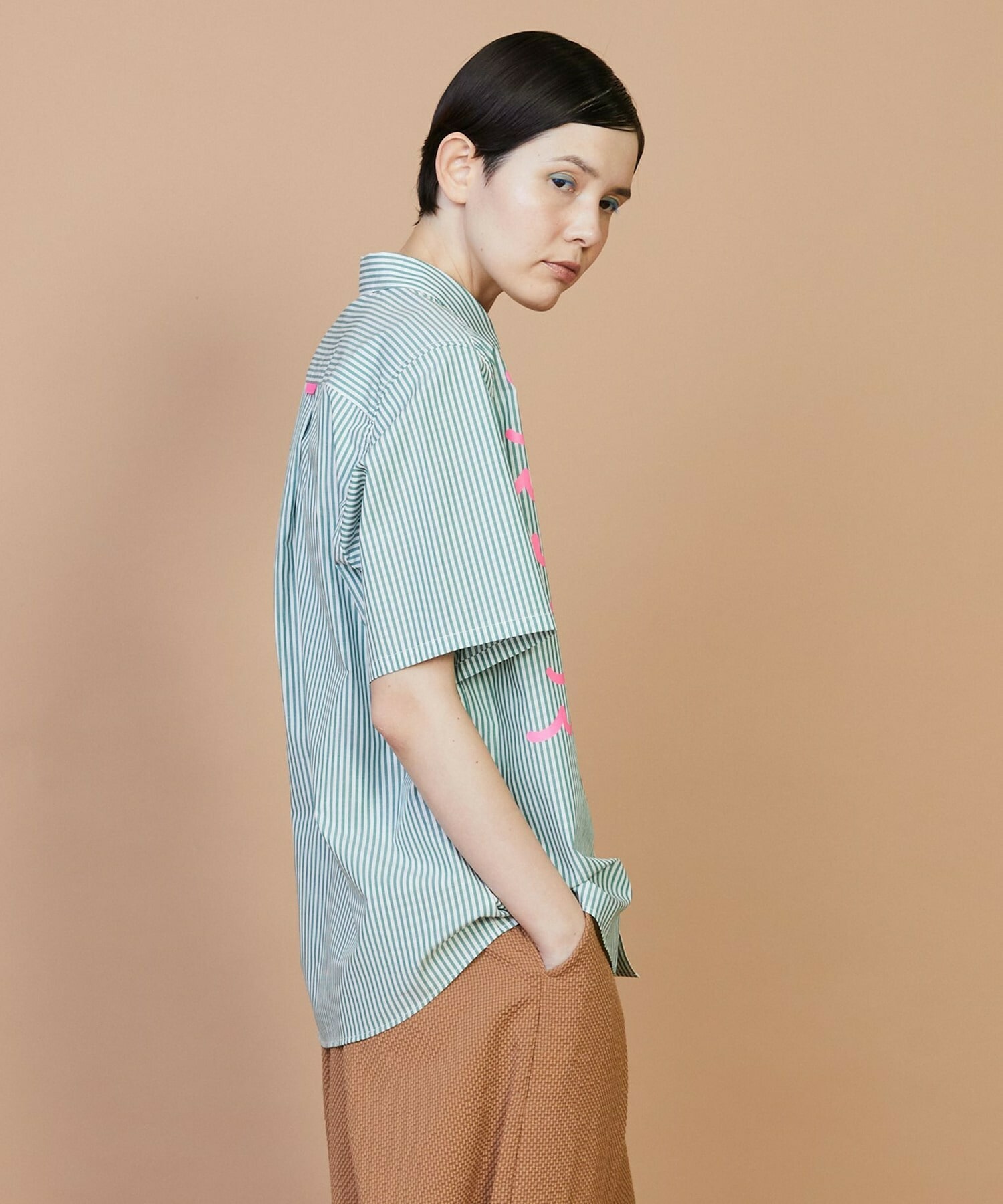 【FRAPBOIS】ウェーピーシャツ 詳細画像 ブルー 3