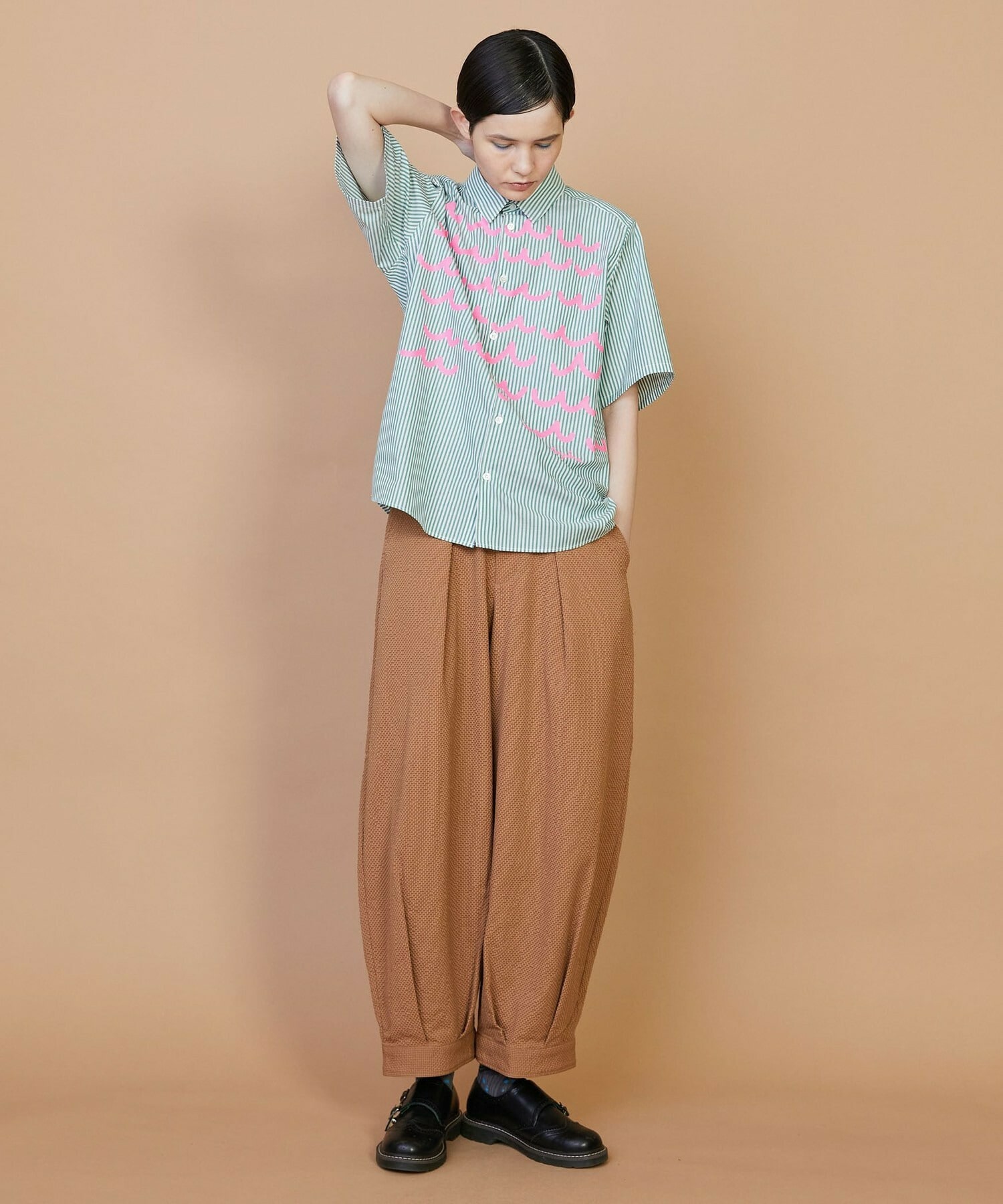 【FRAPBOIS】ウェーピーシャツ 詳細画像 ブルー 9