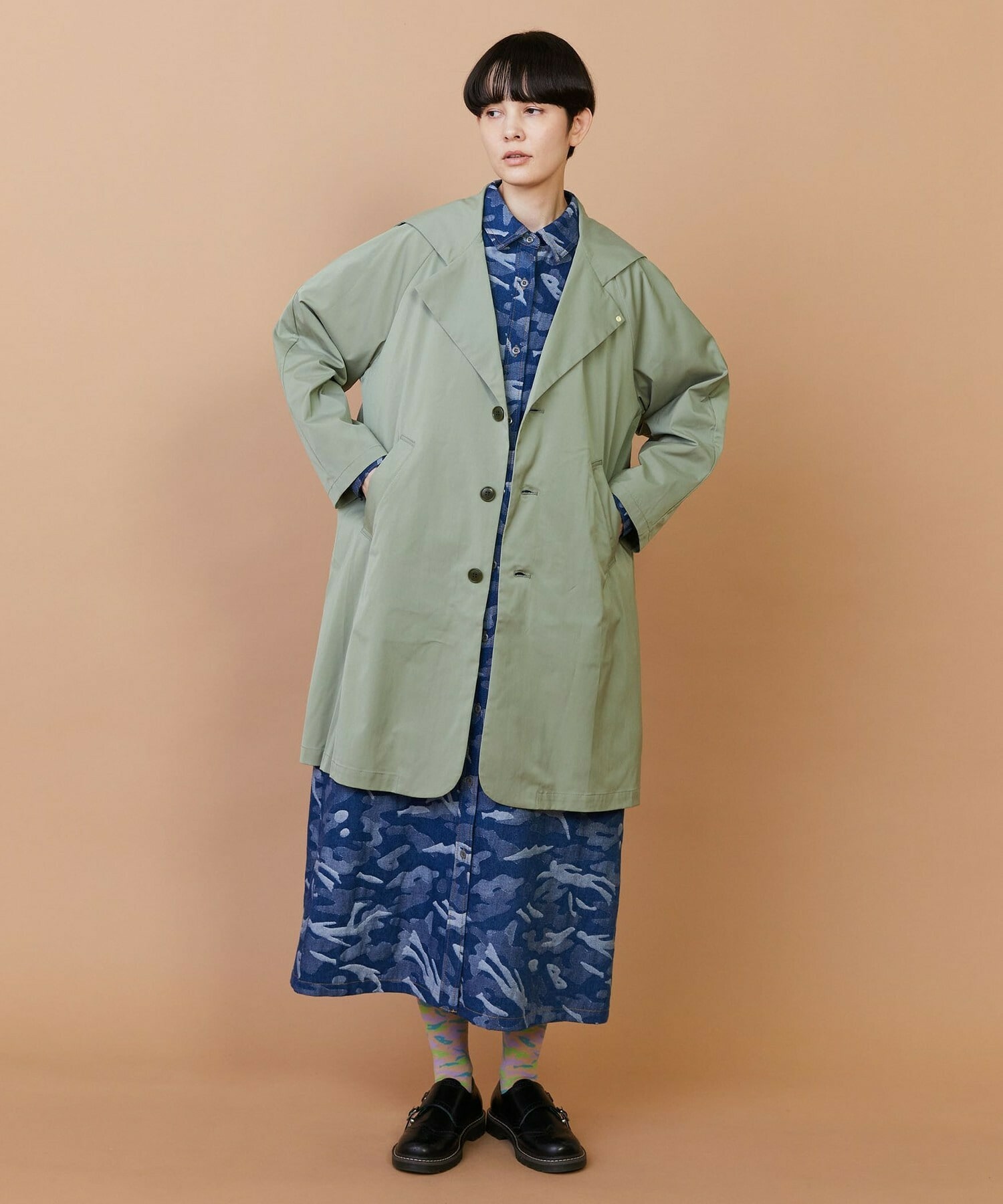 【FRAPBOIS】レイニーコート 詳細画像 ネイビー 5