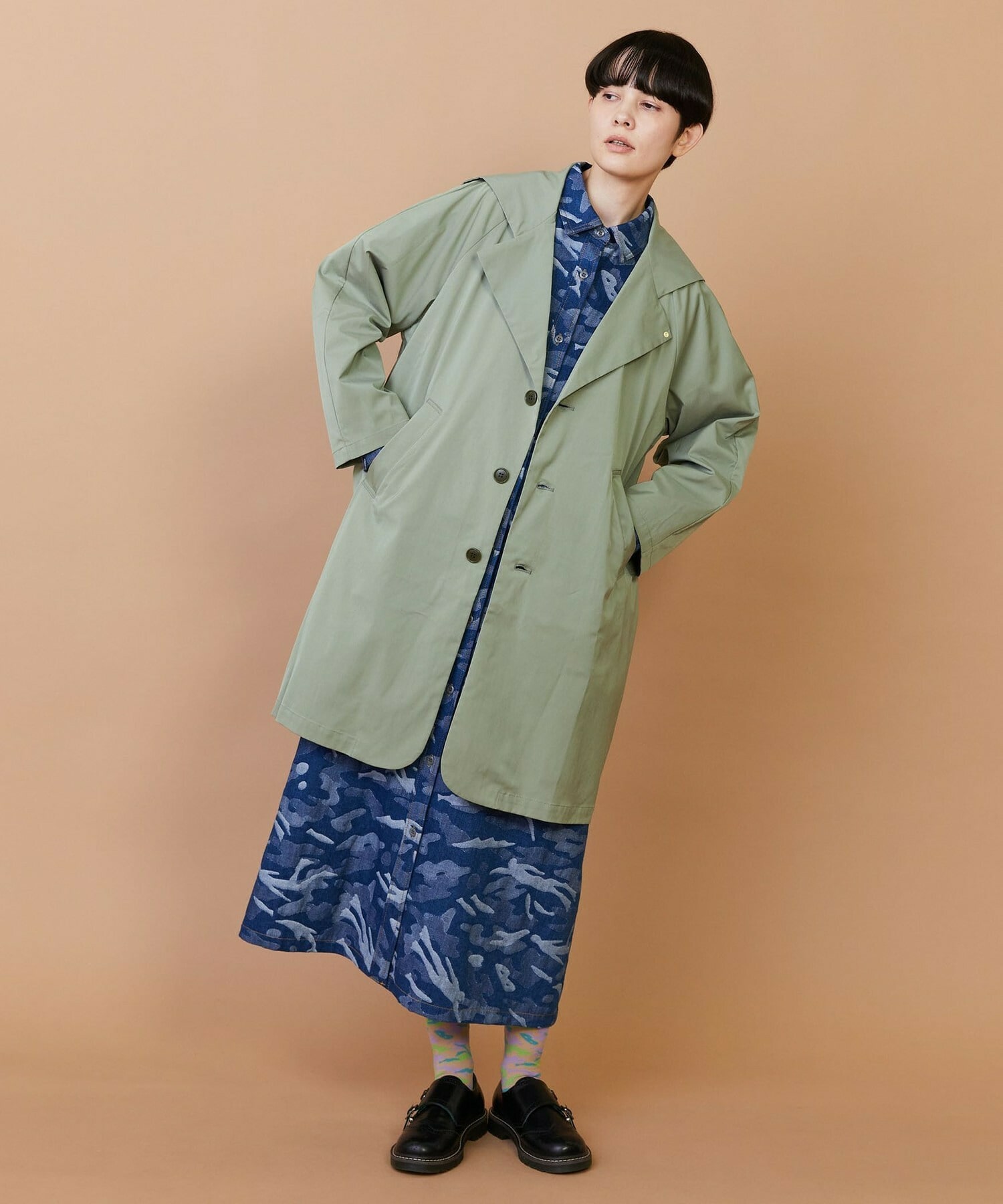 【FRAPBOIS】レイニーコート 詳細画像 ネイビー 6