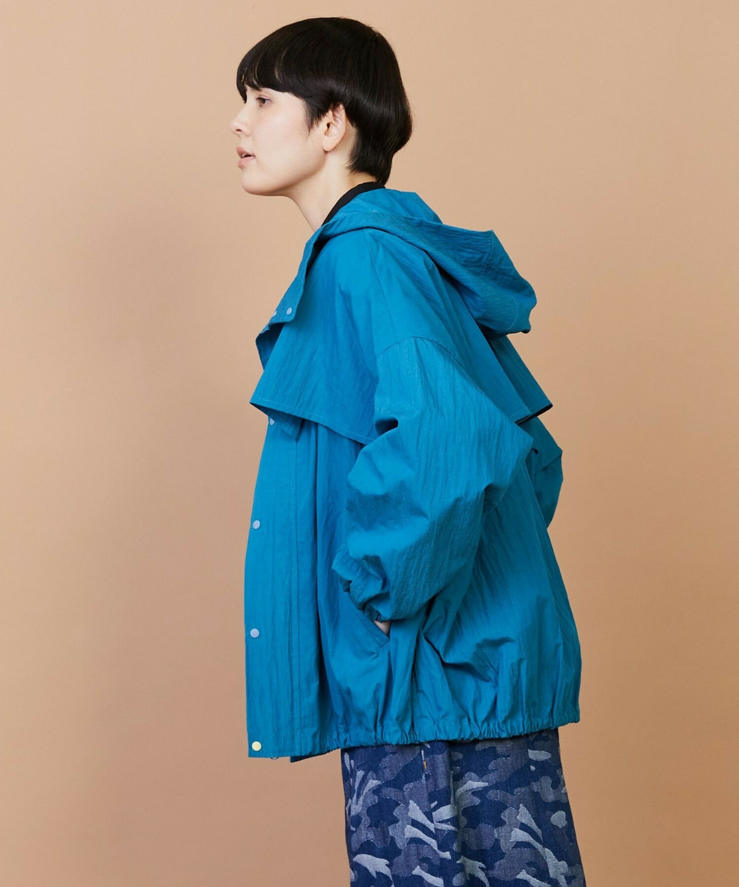 【FRAPBOIS】C/Nリップ ブルゾン  詳細画像 ブラック 1