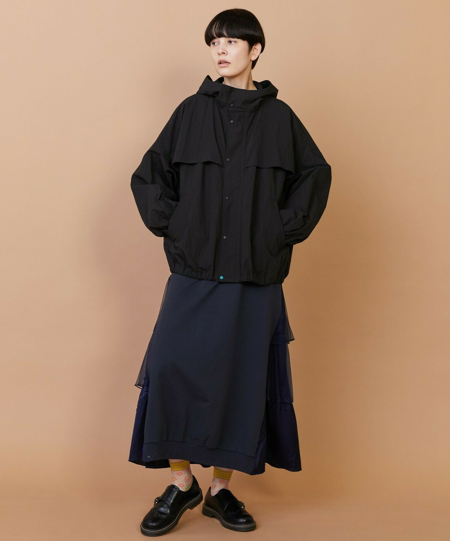 【FRAPBOIS】C/Nリップ ブルゾン  詳細画像 ブラック 16