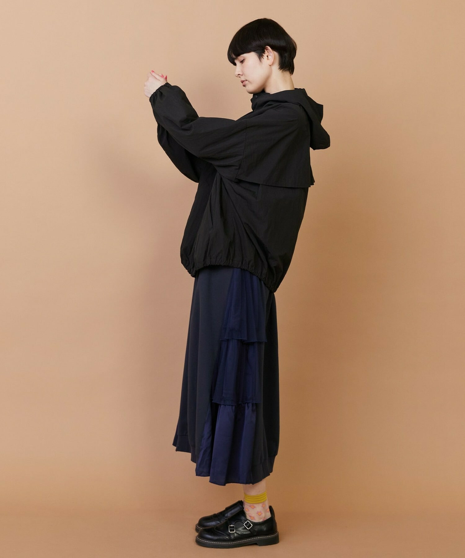 【FRAPBOIS】C/Nリップ ブルゾン  詳細画像 ブラック 18