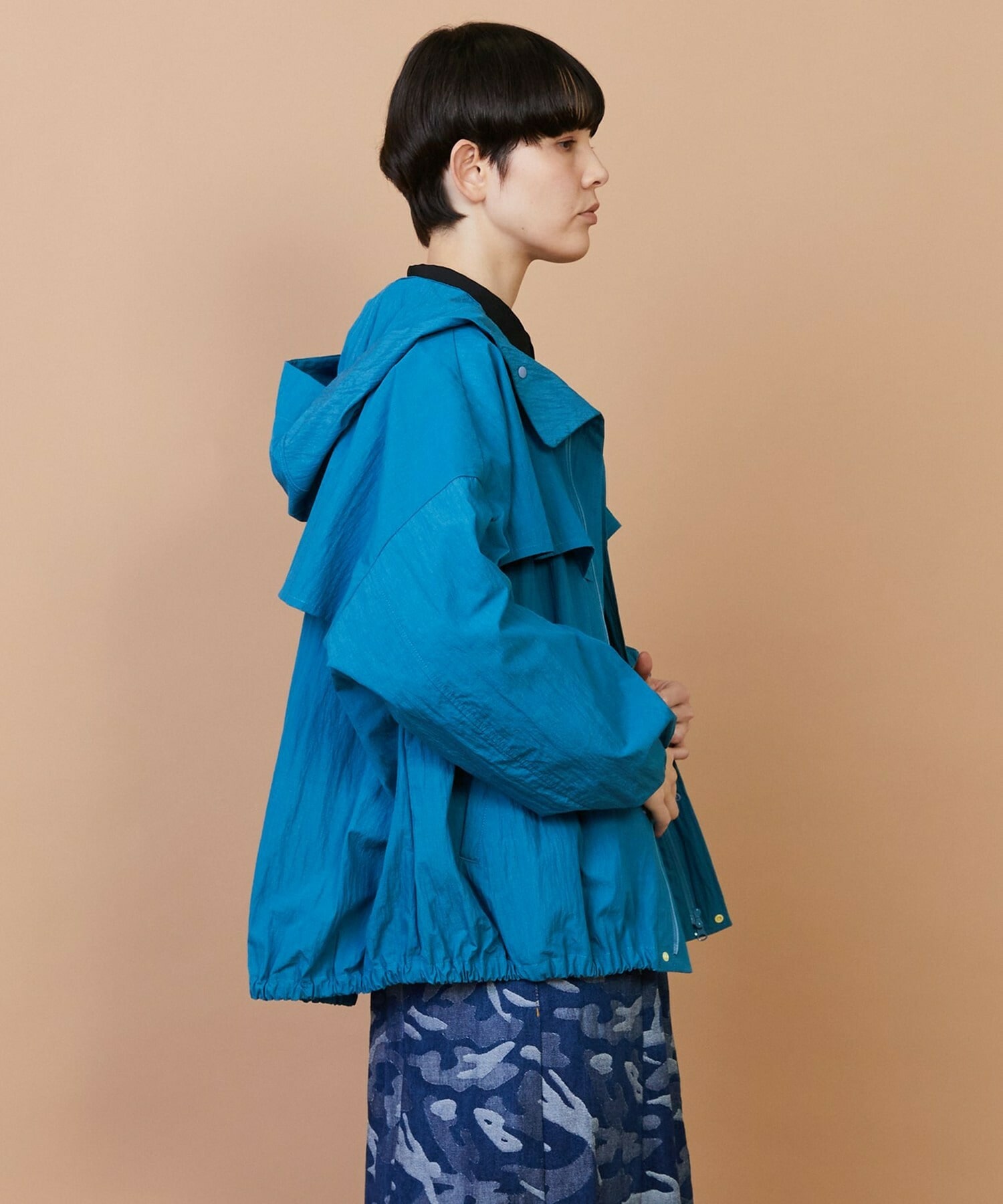 【FRAPBOIS】C/Nリップ ブルゾン  詳細画像 ブラック 3