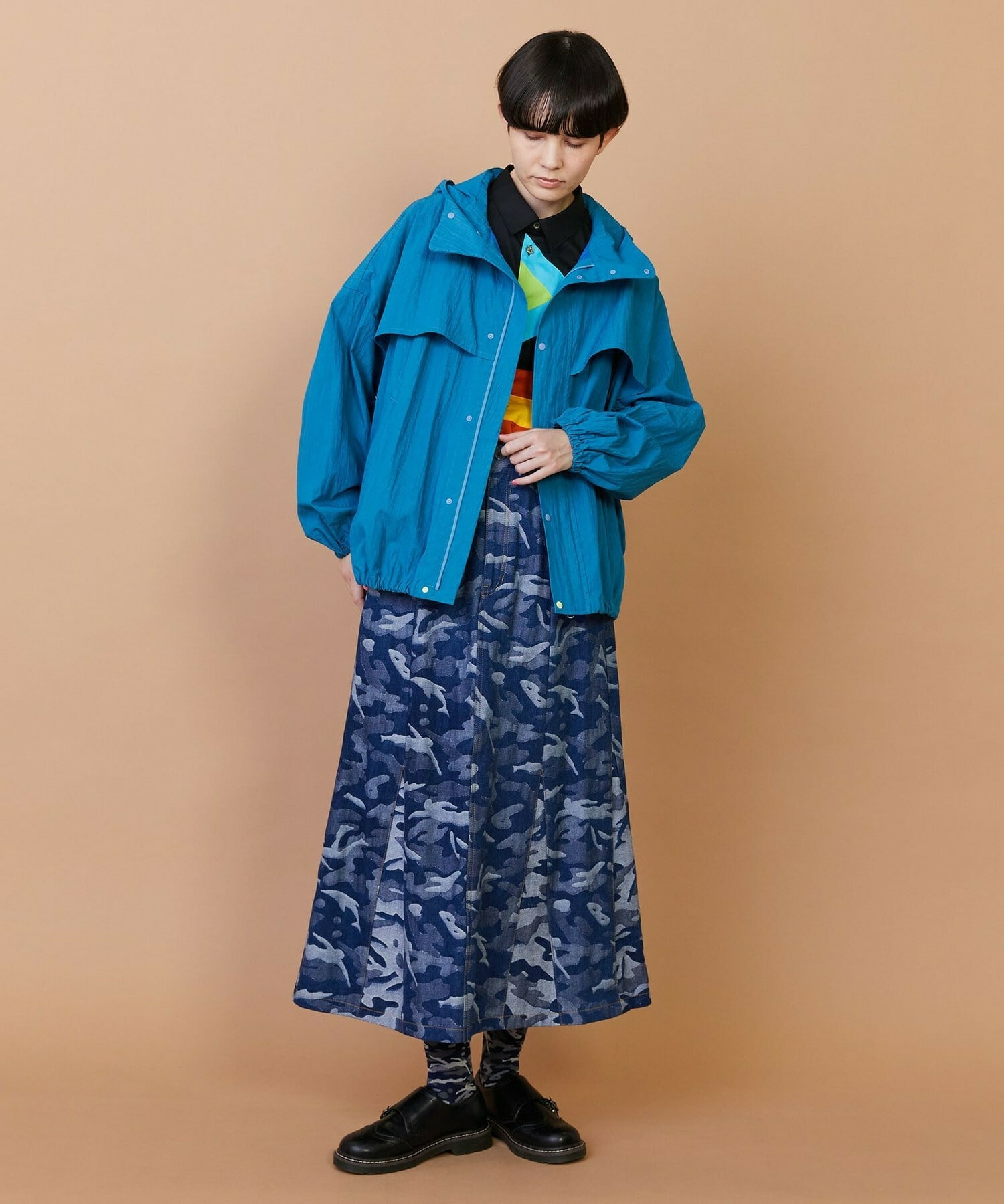 【FRAPBOIS】C/Nリップ ブルゾン  詳細画像 ブラック 7