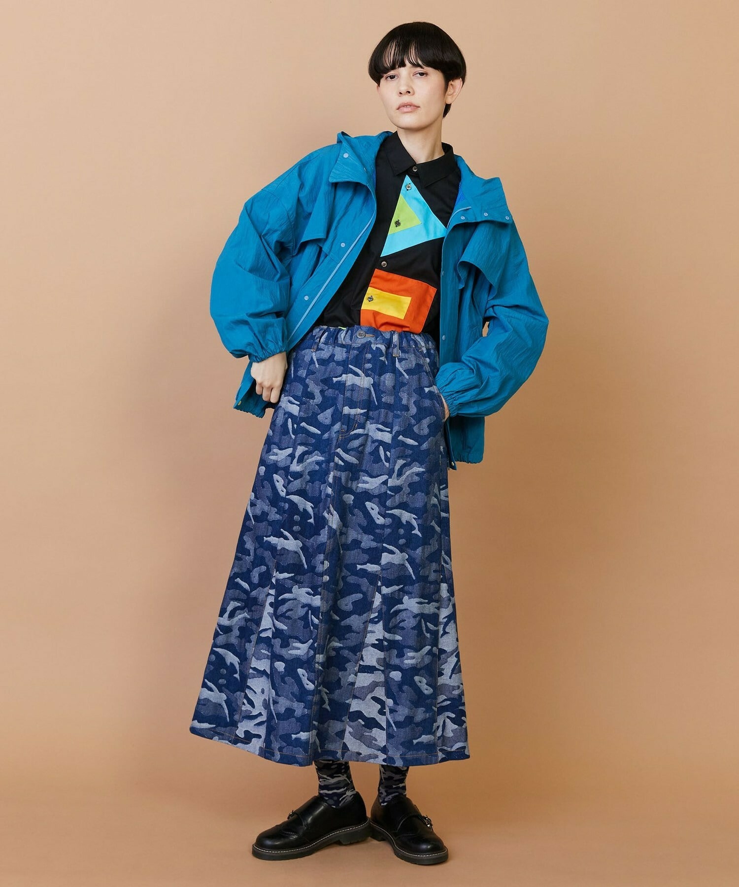 【FRAPBOIS】C/Nリップ ブルゾン  詳細画像 ブラック 8