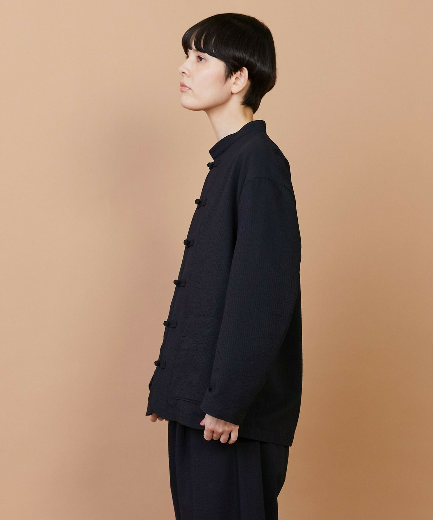 【FRAPBOIS】サッカー ジャケット 詳細画像 ブラック 12