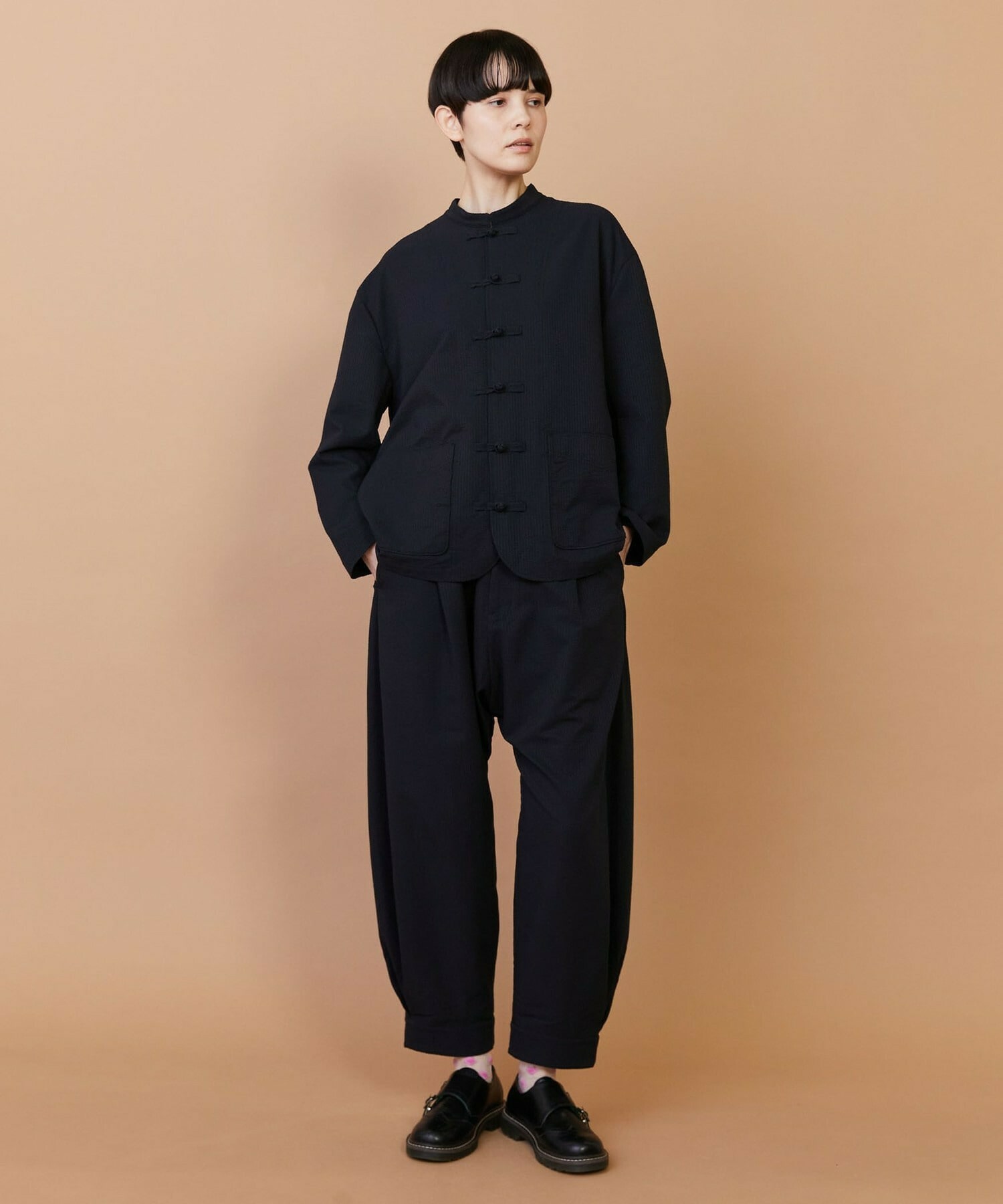 【FRAPBOIS】サッカー ジャケット 詳細画像 ブラック 15