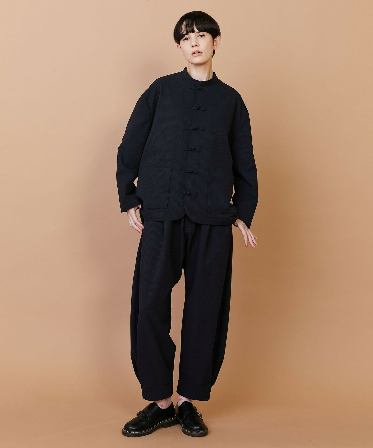 【FRAPBOIS】サッカー ジャケット 詳細画像 ブラック 20