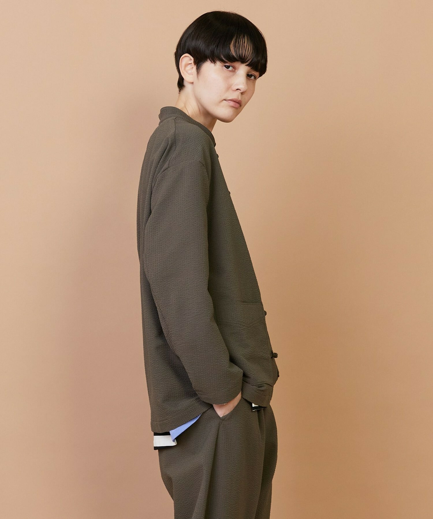 【FRAPBOIS】サッカー ジャケット 詳細画像 ブラック 3