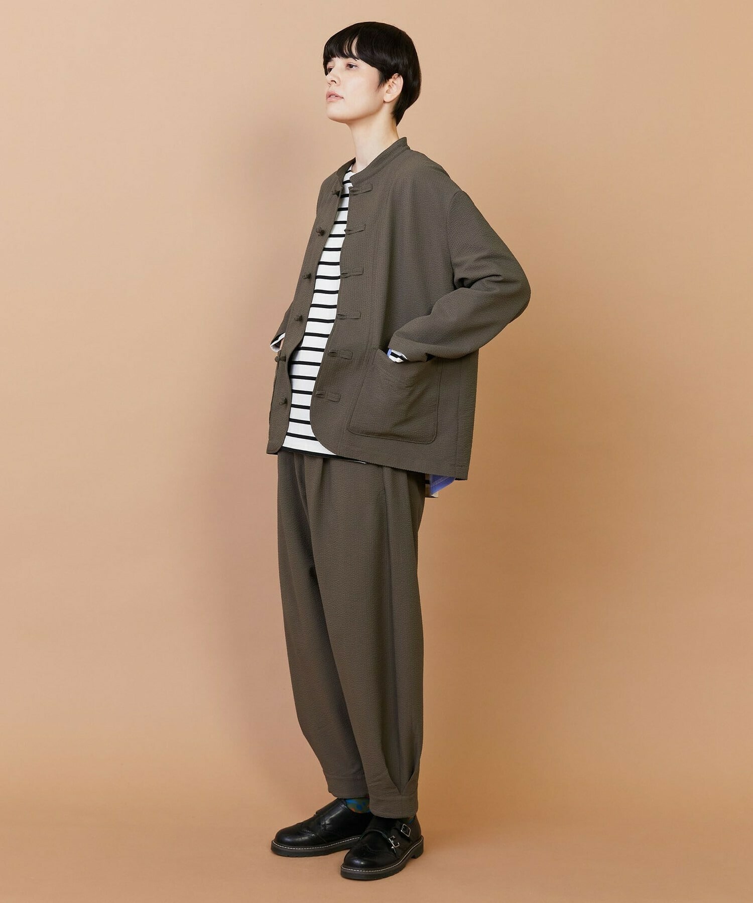 【FRAPBOIS】サッカー ジャケット 詳細画像 ブラック 7